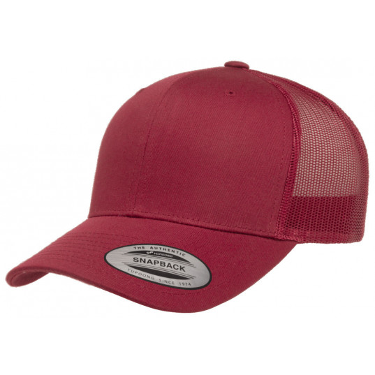 Кепка FlexFit 6606 Retro Trucker - Cranberry